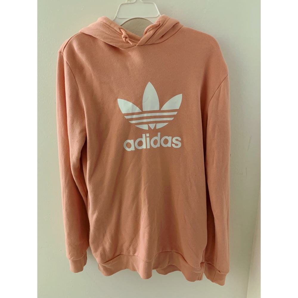 Adidas Pink Trefoil Hoodie